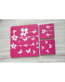 MOUSE PADS FLOWERS